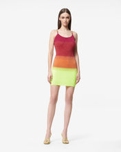 Load image into Gallery viewer, Lurex Degradé Tank Dress | Women Dress Fuchsia | GCDS Spring/Summer 2023
