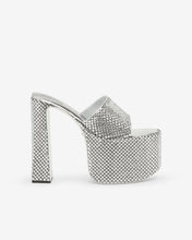 Load image into Gallery viewer, Mirror Platform Sandals | Women Shoes Multicolor | GCDS Spring/Summer 2023
