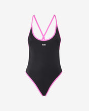 Load image into Gallery viewer, Heart Swimsuit | Women Swimwear Black | GCDS Spring/Summer 2023
