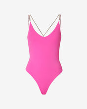 Load image into Gallery viewer, Bling Swimsuit | Women Swimwear Fuchsia | GCDS Spring/Summer 2023
